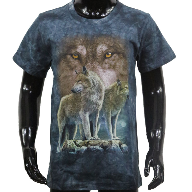 Kinder T-Shirt Wölfe in der Wildnis – Eindrucksvolles Naturmotiv