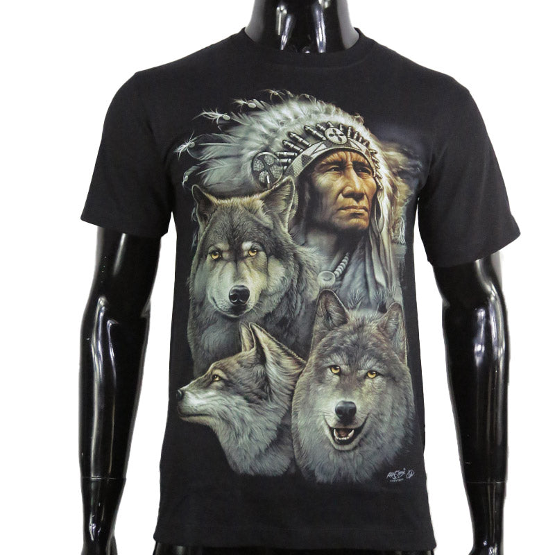 T-Shirt GLOW IN THE DARK "Hüter des Rudels"